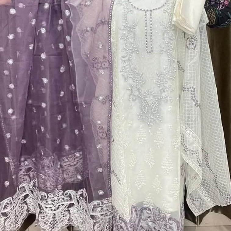 Exclusive Unstitched High Quality Three Piece