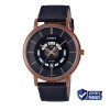 Casio Standard Day Date Leather Belt Watch MTP-B135RL-1AVDF