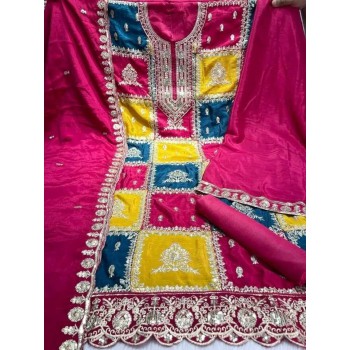 Exclusive Unstitched High Quality Three Piece